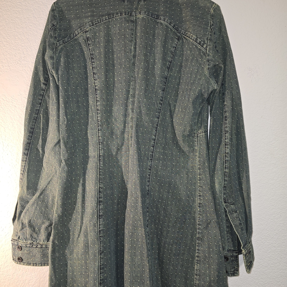DIESEL Denim Long Sleeve Jacket/Shirt Size L - Picture 5 of 8